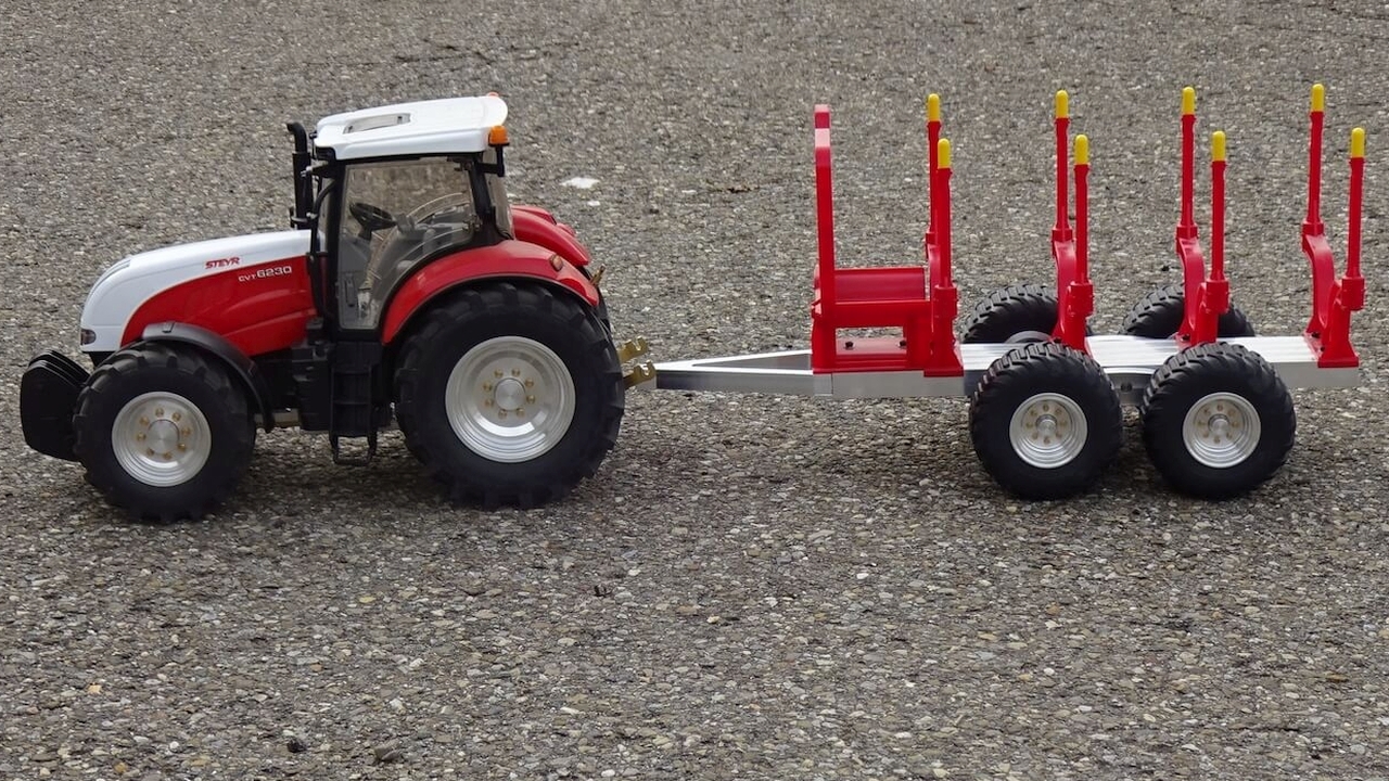 Steyr Mit Rückewagen